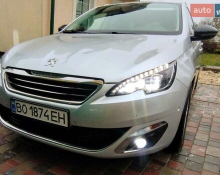 Сірий Пежо 308, об'ємом двигуна 1.56 л та пробігом 222 тис. км за 10500 $, фото 1 на Automoto.ua