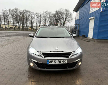 Сірий Пежо 308, об'ємом двигуна 1.56 л та пробігом 200 тис. км за 8700 $, фото 2 на Automoto.ua
