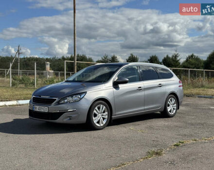 Серый Пежо 308, объемом двигателя 1.6 л и пробегом 276 тыс. км за 9500 $, фото 1 на Automoto.ua
