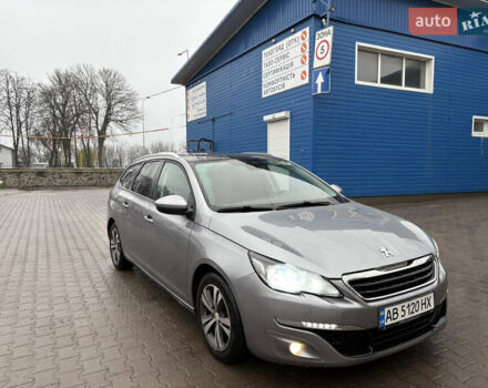 Сірий Пежо 308, об'ємом двигуна 1.56 л та пробігом 200 тис. км за 8700 $, фото 3 на Automoto.ua