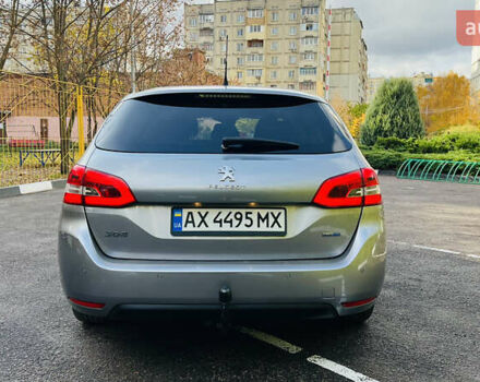 Серый Пежо 308, объемом двигателя 1.56 л и пробегом 300 тыс. км за 8200 $, фото 3 на Automoto.ua