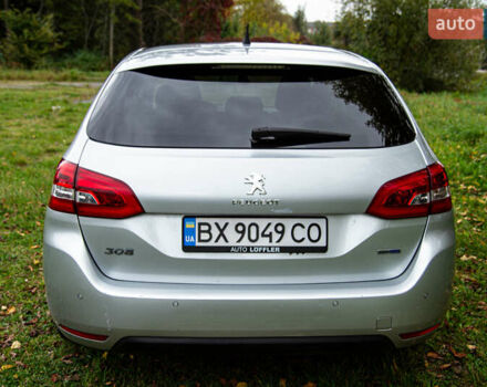 Сірий Пежо 308, об'ємом двигуна 1.56 л та пробігом 177 тис. км за 7800 $, фото 5 на Automoto.ua