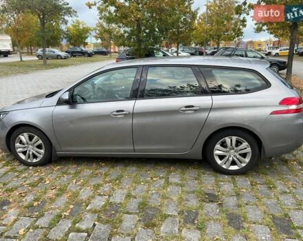 Серый Пежо 308, объемом двигателя 1.56 л и пробегом 214 тыс. км за 10500 $, фото 1 на Automoto.ua