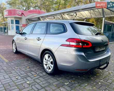 Серый Пежо 308, объемом двигателя 1.56 л и пробегом 217 тыс. км за 6899 $, фото 6 на Automoto.ua