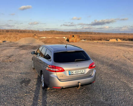 Сірий Пежо 308, об'ємом двигуна 1.6 л та пробігом 279 тис. км за 9500 $, фото 4 на Automoto.ua