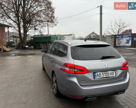 Сірий Пежо 308, об'ємом двигуна 1.56 л та пробігом 200 тис. км за 8700 $, фото 7 на Automoto.ua