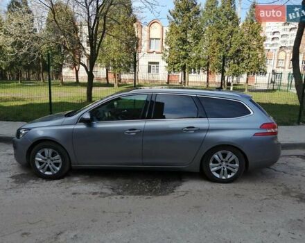Серый Пежо 308, объемом двигателя 1.56 л и пробегом 250 тыс. км за 10100 $, фото 2 на Automoto.ua