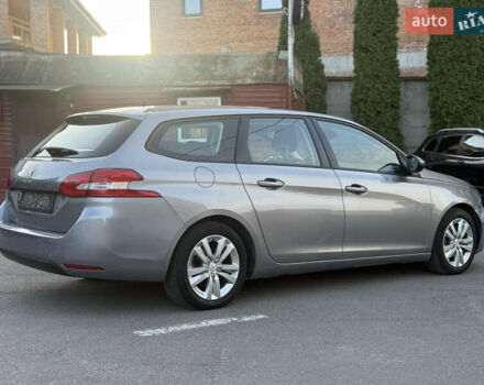 Сірий Пежо 308, об'ємом двигуна 1.6 л та пробігом 225 тис. км за 7499 $, фото 6 на Automoto.ua