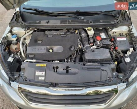 Серый Пежо 308, объемом двигателя 2 л и пробегом 141 тыс. км за 11200 $, фото 25 на Automoto.ua