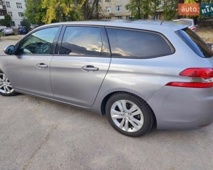 Сірий Пежо 308, об'ємом двигуна 1.56 л та пробігом 211 тис. км за 9300 $, фото 28 на Automoto.ua