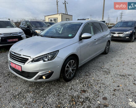 Серый Пежо 308, объемом двигателя 2 л и пробегом 182 тыс. км за 12999 $, фото 12 на Automoto.ua