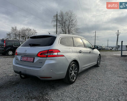Серый Пежо 308, объемом двигателя 2 л и пробегом 182 тыс. км за 12999 $, фото 9 на Automoto.ua