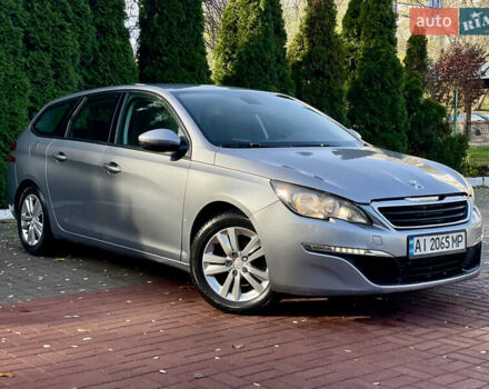 Серый Пежо 308, объемом двигателя 1.56 л и пробегом 217 тыс. км за 6899 $, фото 8 на Automoto.ua