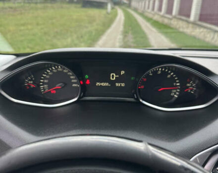 Серый Пежо 308, объемом двигателя 1.56 л и пробегом 254 тыс. км за 10300 $, фото 19 на Automoto.ua