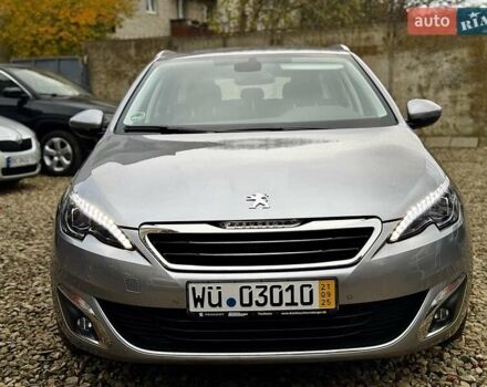 Пежо 308 2016 в Стрые на Automoto.ua Серый Пежо 308, объемом двигателя 2 л и пробегом 104 тыс. км за 12999 $, фото 14 на Automoto.ua