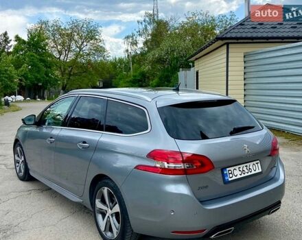 Сірий Пежо 308, об'ємом двигуна 2 л та пробігом 200 тис. км за 10999 $, фото 26 на Automoto.ua