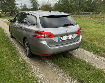 Серый Пежо 308, объемом двигателя 1.56 л и пробегом 254 тыс. км за 10300 $, фото 7 на Automoto.ua