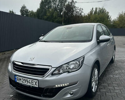 Сірий Пежо 308, об'ємом двигуна 1.6 л та пробігом 265 тис. км за 8300 $, фото 1 на Automoto.ua