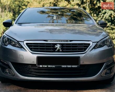 Серый Пежо 308, объемом двигателя 2 л и пробегом 198 тыс. км за 11500 $, фото 1 на Automoto.ua