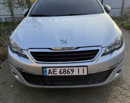 Серый Пежо 308, объемом двигателя 1.56 л и пробегом 192 тыс. км за 12600 $, фото 1 на Automoto.ua