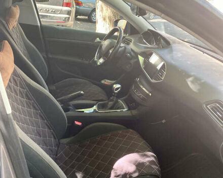 Сірий Пежо 308, об'ємом двигуна 1.6 л та пробігом 215 тис. км за 7900 $, фото 16 на Automoto.ua
