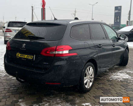 Серый Пежо 308, объемом двигателя 2 л и пробегом 351 тыс. км за 10250 $, фото 6 на Automoto.ua