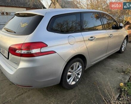 Серый Пежо 308, объемом двигателя 1.56 л и пробегом 192 тыс. км за 12600 $, фото 5 на Automoto.ua