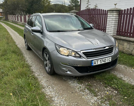 Серый Пежо 308, объемом двигателя 1.56 л и пробегом 254 тыс. км за 10300 $, фото 2 на Automoto.ua