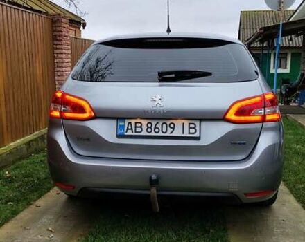 Сірий Пежо 308, об'ємом двигуна 1.56 л та пробігом 224 тис. км за 8250 $, фото 18 на Automoto.ua