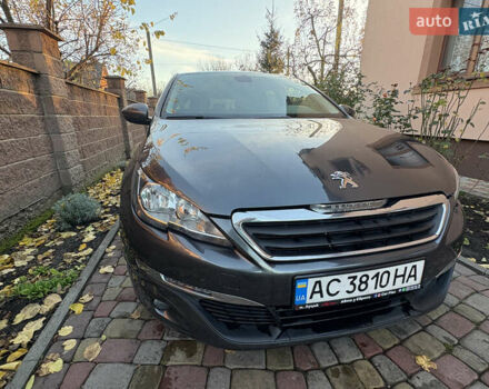 Серый Пежо 308, объемом двигателя 1.6 л и пробегом 240 тыс. км за 12500 $, фото 1 на Automoto.ua