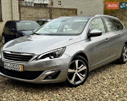 Пежо 308 2016 в Стрые на Automoto.ua Серый Пежо 308, объемом двигателя 2 л и пробегом 104 тыс. км за 12999 $, фото 16 на Automoto.ua