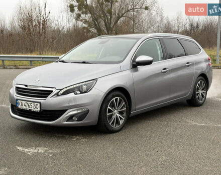 Серый Пежо 308, объемом двигателя 1.56 л и пробегом 295 тыс. км за 8799 $, фото 1 на Automoto.ua