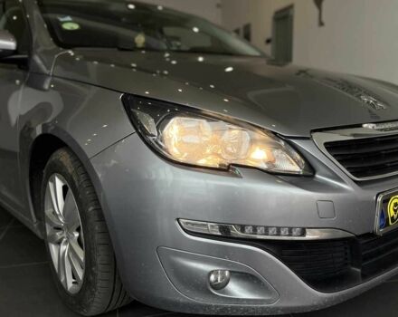 Серый Пежо 308, объемом двигателя 1.6 л и пробегом 214 тыс. км за 9500 $, фото 1 на Automoto.ua