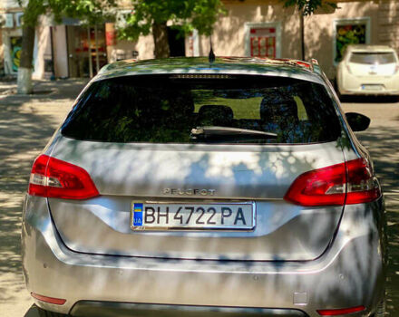 Сірий Пежо 308, об'ємом двигуна 1.6 л та пробігом 215 тис. км за 7900 $, фото 1 на Automoto.ua