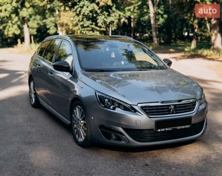 Серый Пежо 308, объемом двигателя 2 л и пробегом 198 тыс. км за 11500 $, фото 7 на Automoto.ua