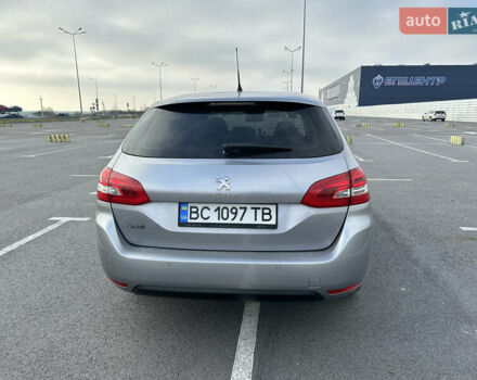 Серый Пежо 308, объемом двигателя 1.56 л и пробегом 228 тыс. км за 9200 $, фото 5 на Automoto.ua