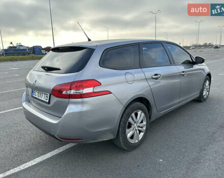 Серый Пежо 308, объемом двигателя 1.56 л и пробегом 228 тыс. км за 9200 $, фото 6 на Automoto.ua