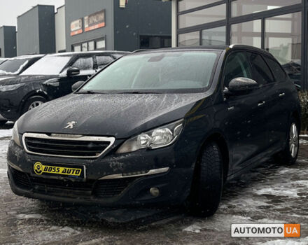 Серый Пежо 308, объемом двигателя 2 л и пробегом 351 тыс. км за 10250 $, фото 2 на Automoto.ua