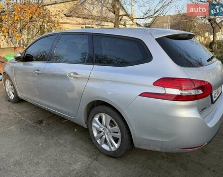 Серый Пежо 308, объемом двигателя 1.56 л и пробегом 192 тыс. км за 12600 $, фото 3 на Automoto.ua