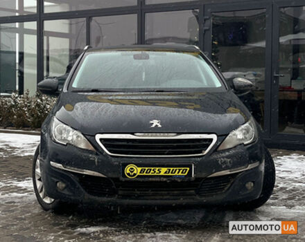 Серый Пежо 308, объемом двигателя 2 л и пробегом 351 тыс. км за 10250 $, фото 1 на Automoto.ua
