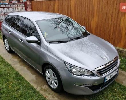 Сірий Пежо 308, об'ємом двигуна 1.56 л та пробігом 224 тис. км за 8250 $, фото 1 на Automoto.ua