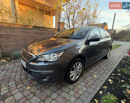 Серый Пежо 308, объемом двигателя 1.6 л и пробегом 240 тыс. км за 12500 $, фото 5 на Automoto.ua