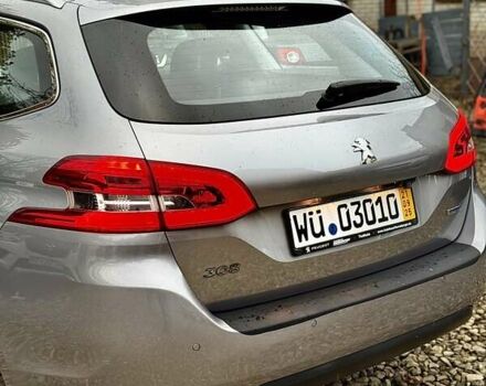 Пежо 308 2016 в Стрые на Automoto.ua Серый Пежо 308, объемом двигателя 2 л и пробегом 104 тыс. км за 12999 $, фото 29 на Automoto.ua