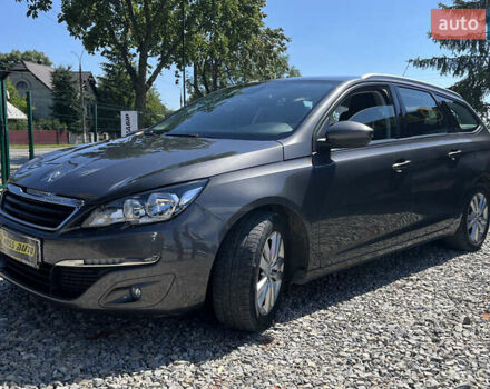 Сірий Пежо 308, об'ємом двигуна 1.56 л та пробігом 195 тис. км за 10700 $, фото 2 на Automoto.ua
