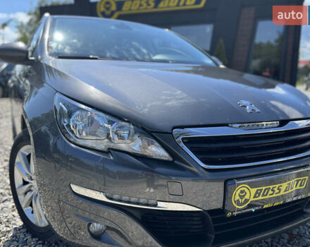 Сірий Пежо 308, об'ємом двигуна 1.56 л та пробігом 195 тис. км за 10700 $, фото 5 на Automoto.ua