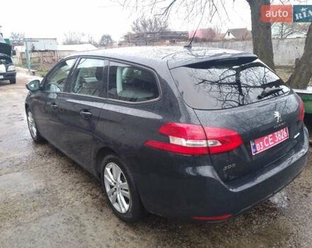 Сірий Пежо 308, об'ємом двигуна 1.6 л та пробігом 180 тис. км за 12500 $, фото 6 на Automoto.ua