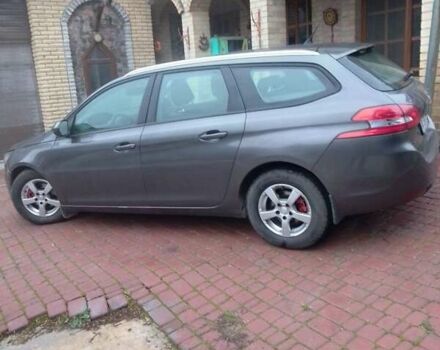 Серый Пежо 308, объемом двигателя 1.56 л и пробегом 160 тыс. км за 8000 $, фото 2 на Automoto.ua