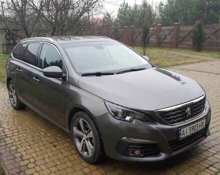 Сірий Пежо 308, об'ємом двигуна 1.6 л та пробігом 81 тис. км за 17800 $, фото 5 на Automoto.ua