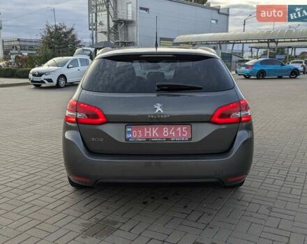 Сірий Пежо 308, об'ємом двигуна 1.5 л та пробігом 148 тис. км за 13600 $, фото 5 на Automoto.ua