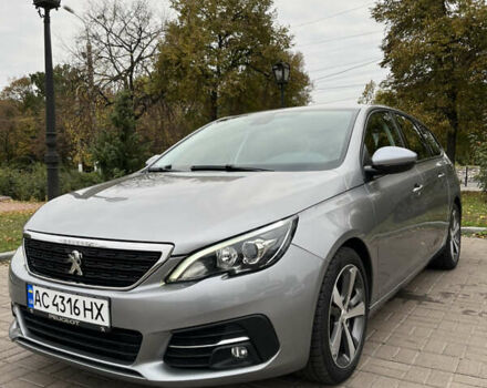 Серый Пежо 308, объемом двигателя 1.5 л и пробегом 206 тыс. км за 11900 $, фото 1 на Automoto.ua